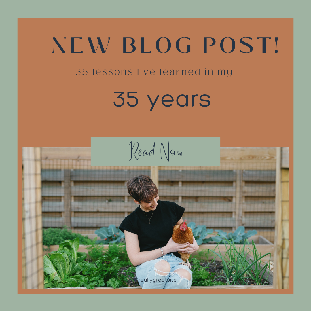 35 Lessons in my 35 years